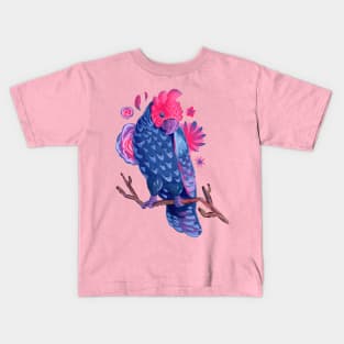 Bi Pride with Gang-Gang Cockatoo Kids T-Shirt